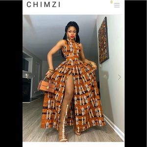Chimzi NALA Maxi Kente African Ankara